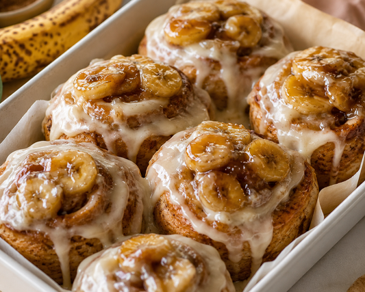 Banana Bread Roll