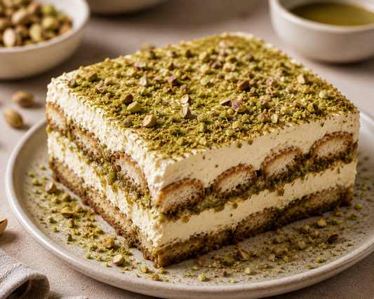 Vanilla Pistachio Tiramisu